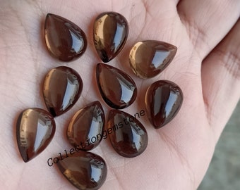 Details about 60 Pieces 10x14 MM Pear Natural Smoky Quartz Cabochon Loose Gemstones Details about 60 Pieces 10x14 MM Pear Natural Smoky Quartz Cabochon Loose Gemstones
