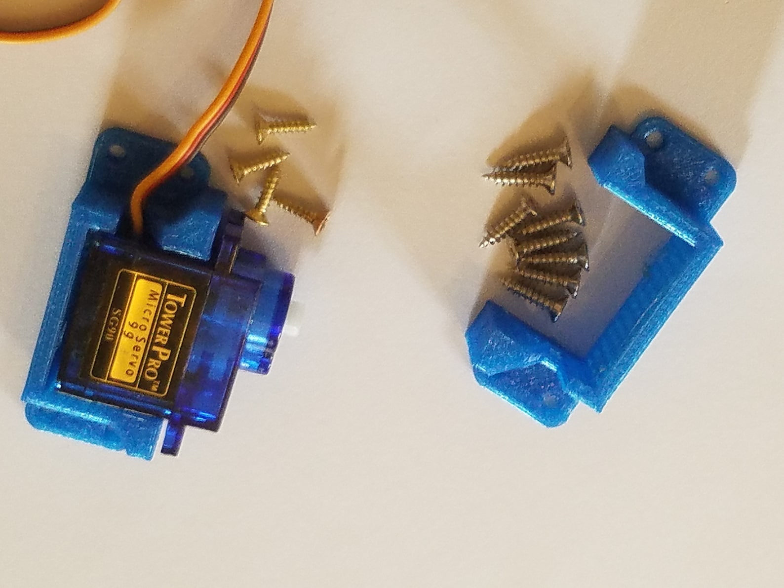 4 pcs Mini small Servo SG90 mount / stand Horizontal 3d Etsy