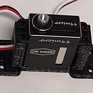 4 pcs Mini small Reefs 99 servo mount bracket / stand Vertical, 3d printed by PETG material