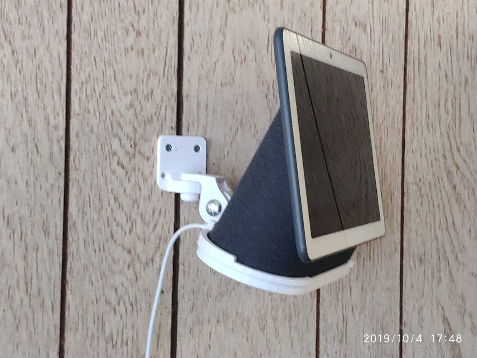 Google Home Hub Nest Max Speaker GA00639US Wall Mount Holder, Flexible, Adjustable Angle