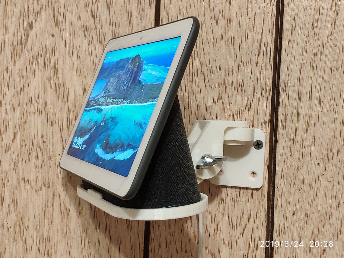 Google Home Hub Wall Mount Holder Flexible Adjustable Angle Etsy