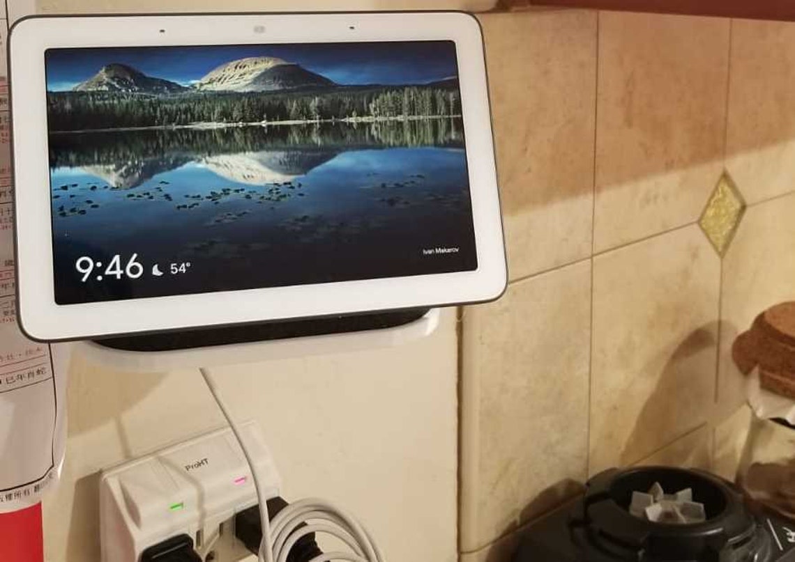 Google Home Hub Wall Mount Holder Flexible Adjustable Angle Etsy