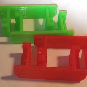 4 pc set servo mount bracket Traxxas 2075 MG996 S3003 Vertical Horizontal holder