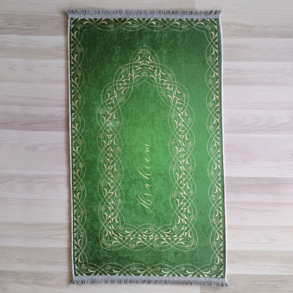 Large XL Personalised Foam Padded Prayer Mat / Muslim Prayer Etsy