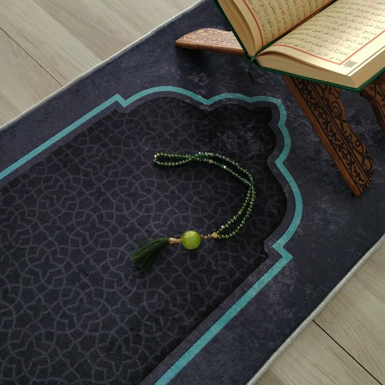 Large XL Personalised Prayer Mat / Muslim Prayer Rug / Islamic Etsy