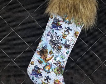 Yoda Xmas Stocking - Etsy