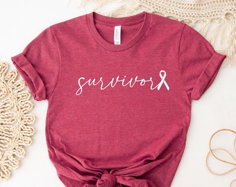 Cancer Survivor Shirt: Ribbon Tee, Last Chemo Gift