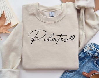 Pilates Sweatshirt, Women's Crewneck, Gift for Her