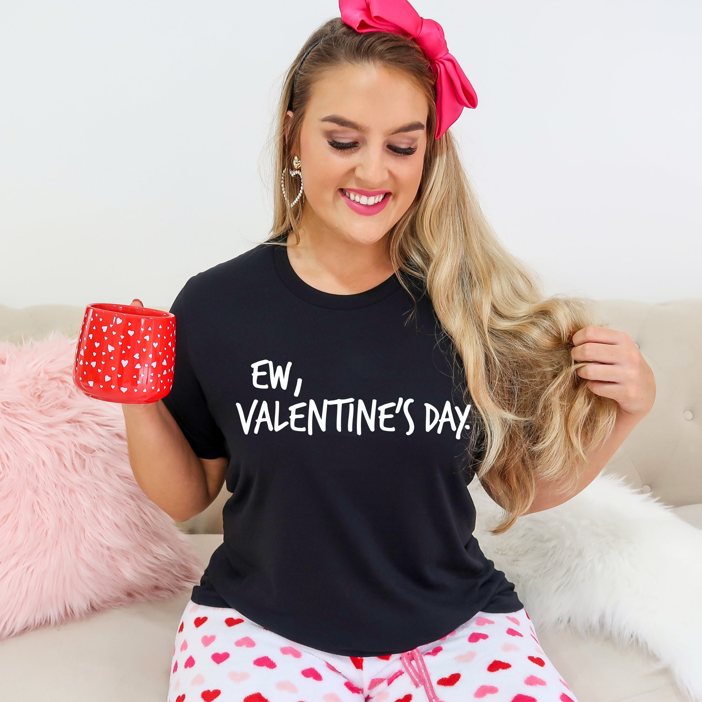 Valentine's day t shirts for women cheap