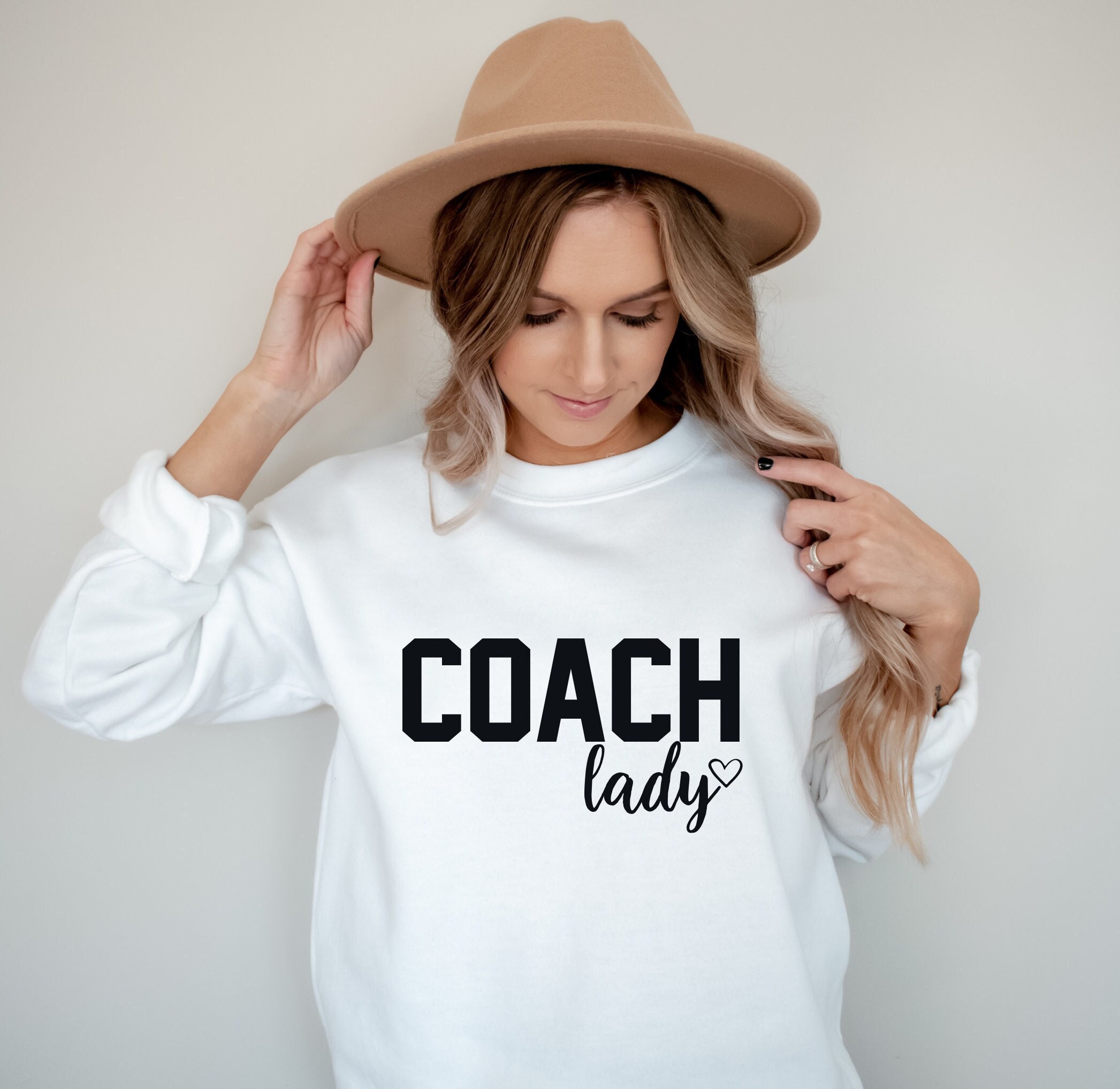 Coach Lady Sweatshirt Women's Sweatshirt Gift for Her - Etsy Coach Lady Sweatshirt Women's Sweatshirt Gift for Her - Etsy