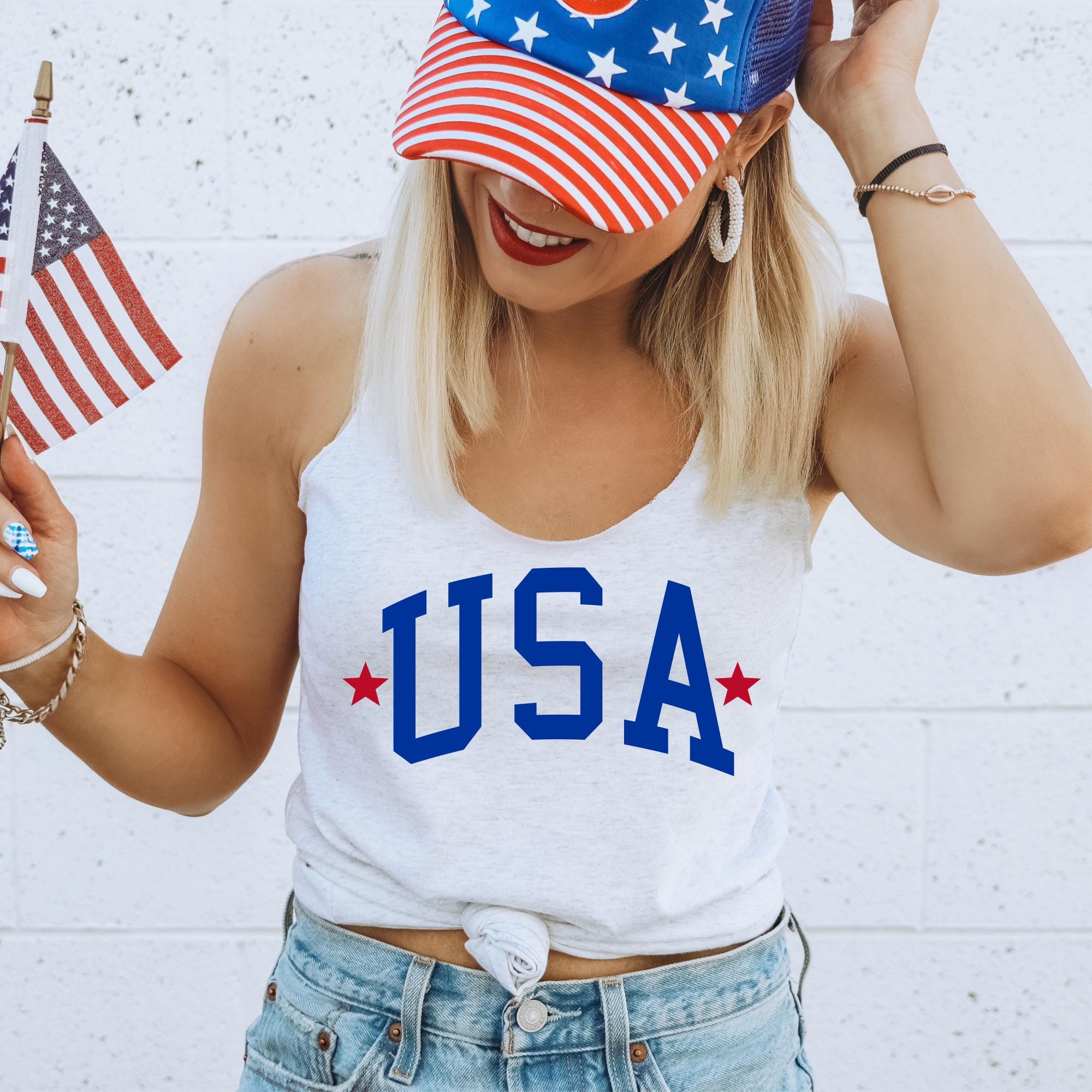 Sexy 4th of July Top - Etsy