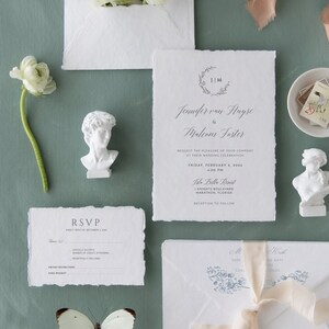 Wedding Invitation Template, Minimalist Wedding Invitation Set, Modern Wedding Invitations, Monogram Wedding Invitation, Wedding Templates