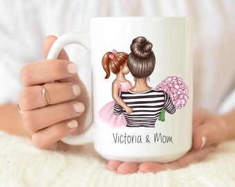 Custom Mugs, Mother's Day Gifts, Mugs for Mom, Personalized Gifts, Gifts for Mom, Gifts for Grandma, Gifts for Nana, Personalized Mugs
