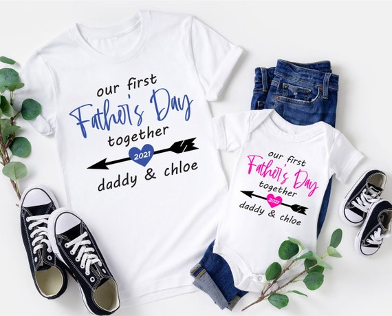 etsy fathers day matching shirts