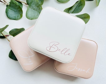 Christmas Gift for Friends, Gift Ideas for Women, Bridesmaid Gift, Personalized Cosmetic Bag, Makeup Bag, Holiday Gifts, Bridesmaid Gifts