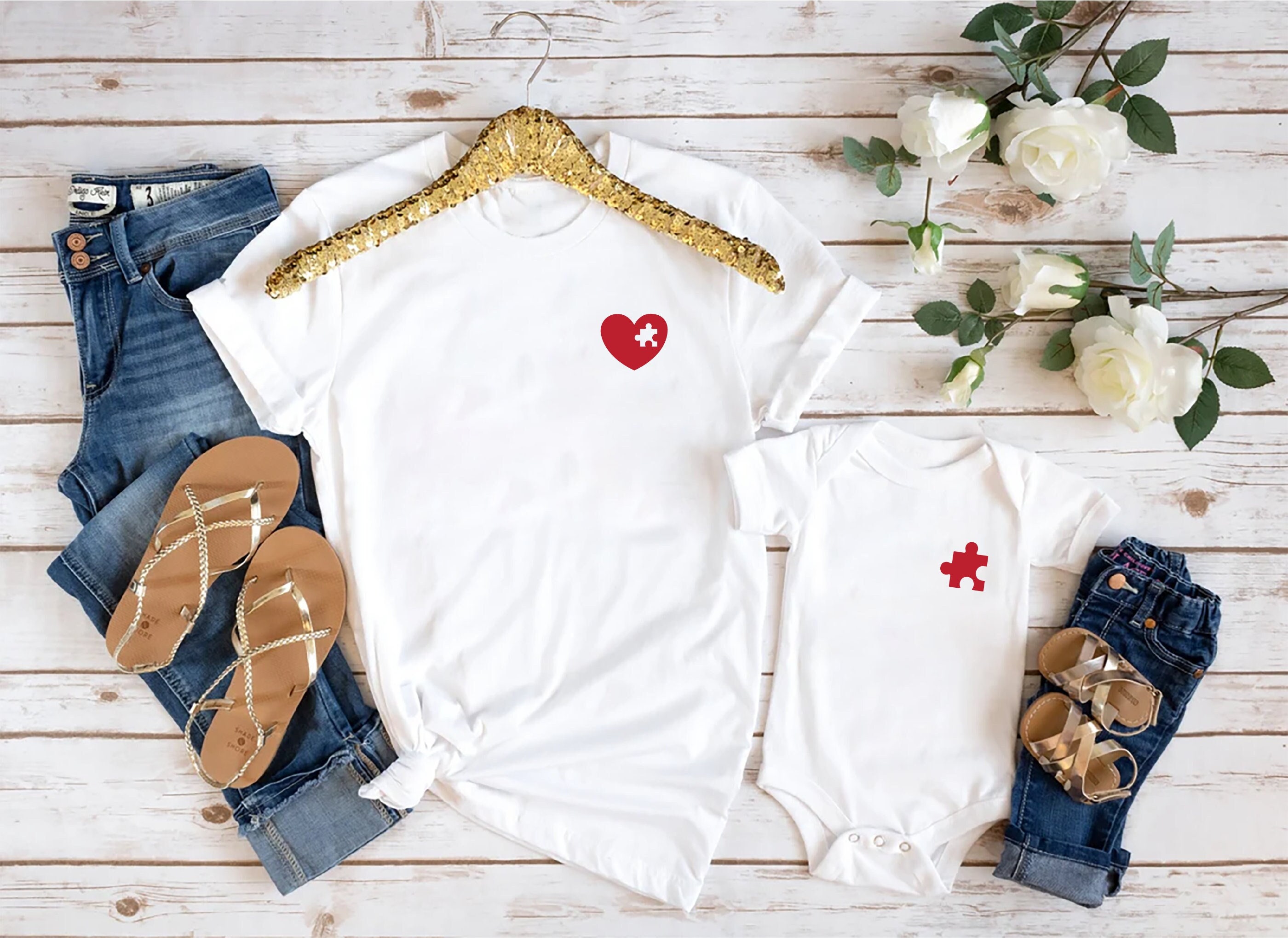 Mom and son matching valentines day shirts online