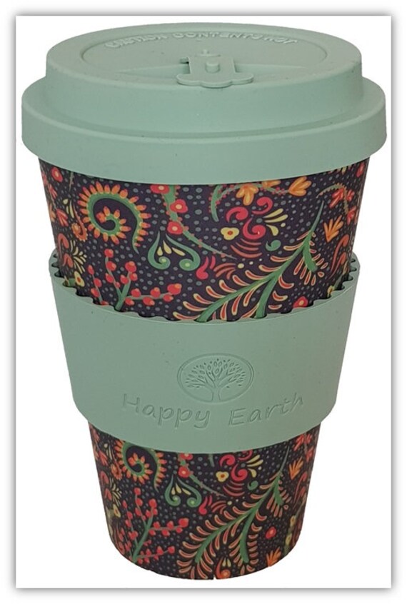 Custom Eco friendly Reusable Bamboo Fiber Travel Coffee Cups Custom Eco friendly Reusable Bamboo Fiber Travel Coffee Cups