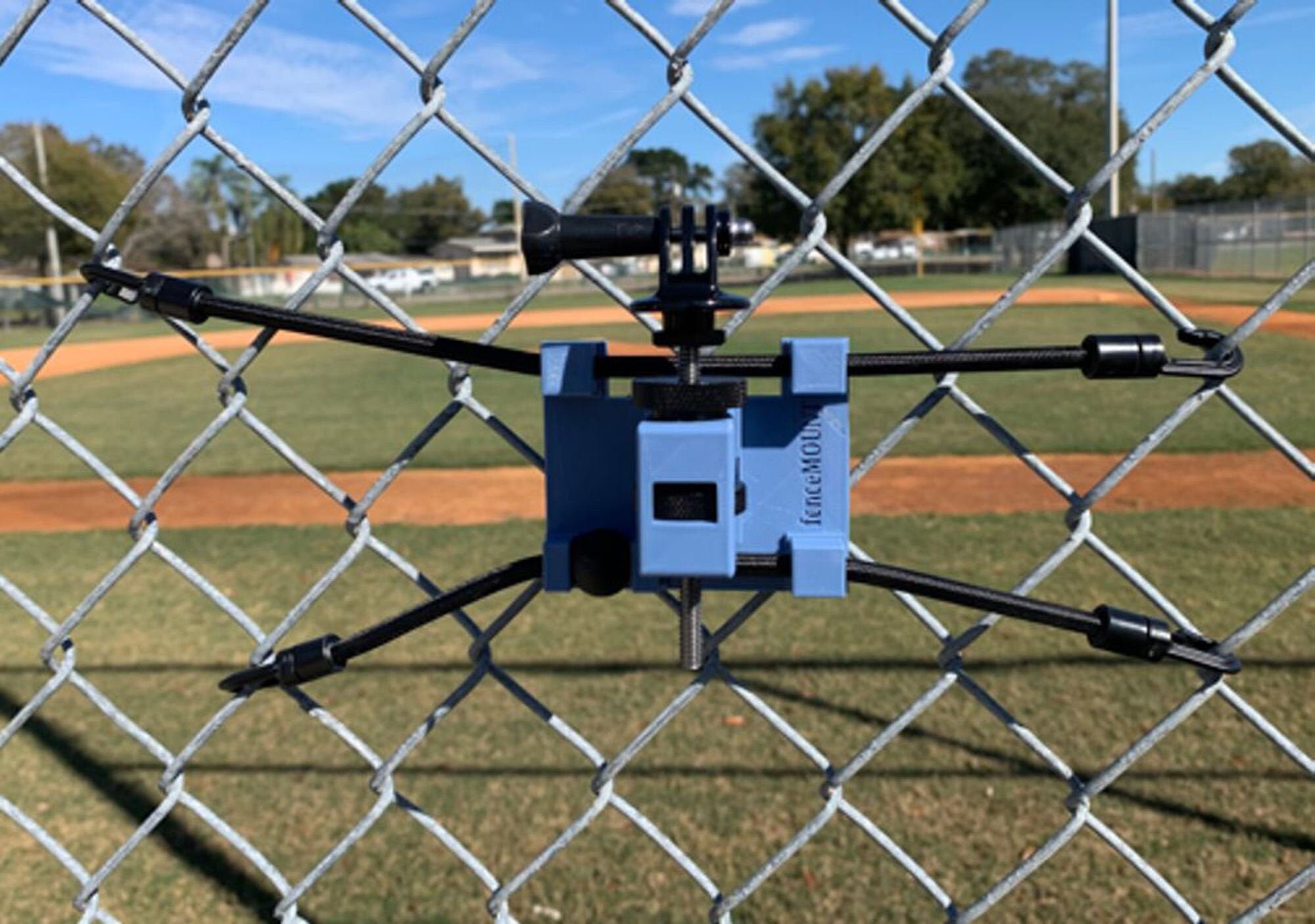 Original fenceMount GoPro or Other Action Camera Chain Link Etsy