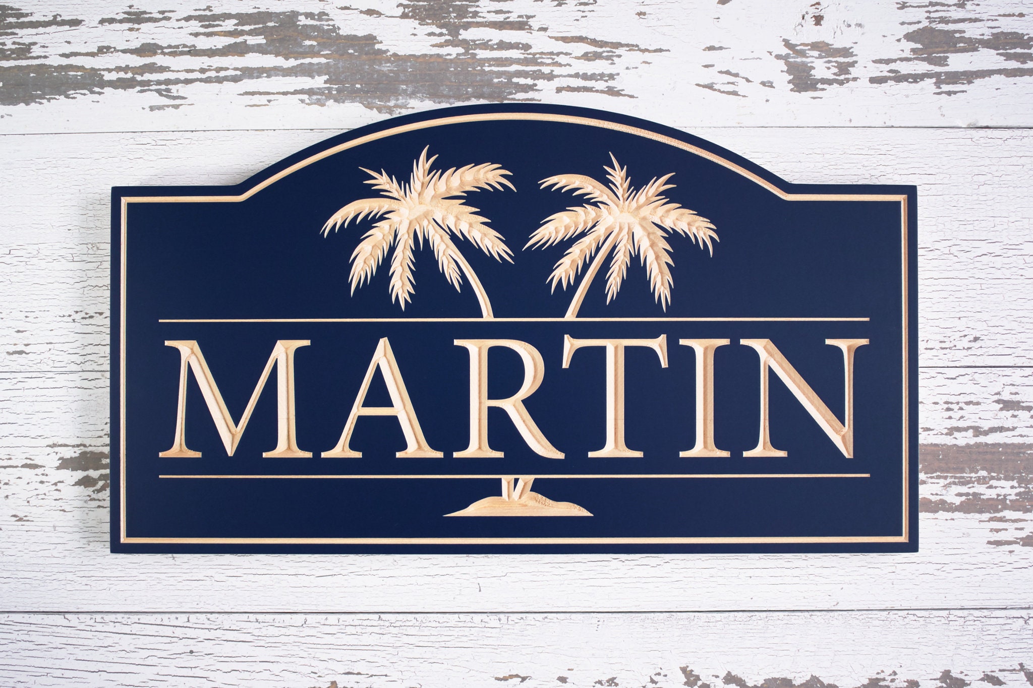 family-last-name-house-sign-with-palm-trees-personalized-etsy