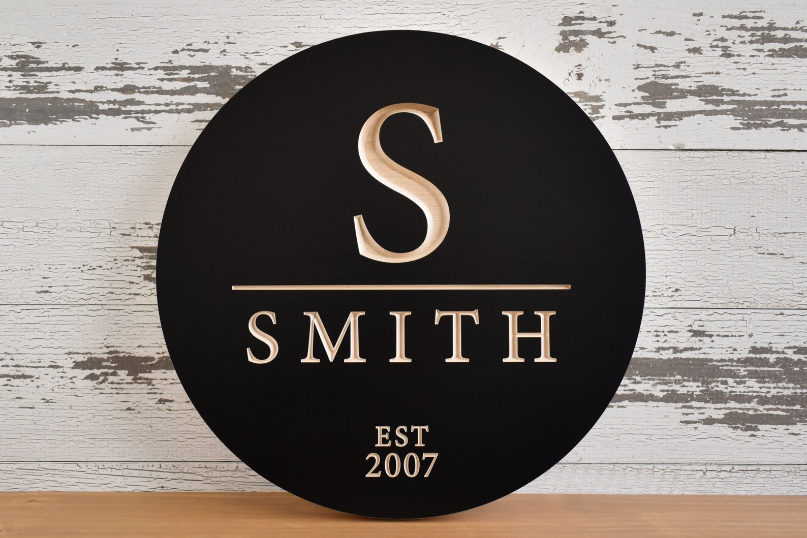family-last-name-house-sign-with-established-date-etsy