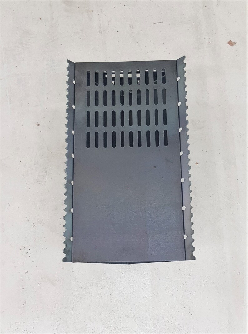 Fire Pit and BBQ Flat Pack 60cm Long Free Shipping in Etsy