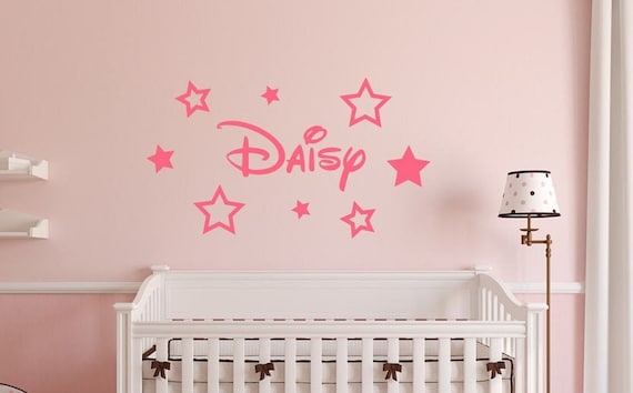 personalised name wall art