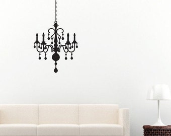 Chandelier Wall Sticker