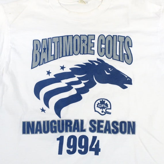 Vintage Baltimore Colts 1994 CFL Football T-shirt