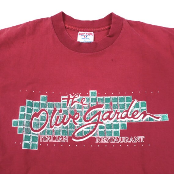 Vintage Olive Garden T-shirt Italian Restaurant 90