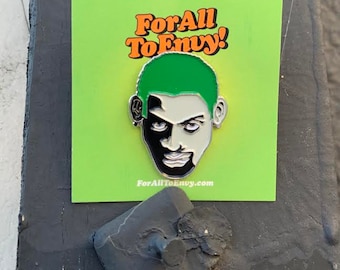 ForAllToEnvy &quot;Bad as I wanna be&quot; Lapel Pin Dennis Rodman