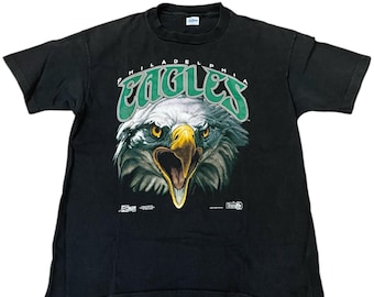 Vintage Philadelphia Eagles Salem Mascot T-shirt 1992 Sz XL NFL Football