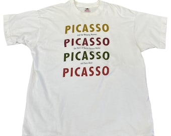 Vintage Picasso And The Weeping Women T-shirt Moma 1994 Art Tee