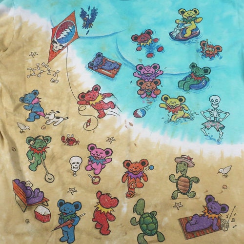 Vintage Grateful Dead Beach T-shirt 