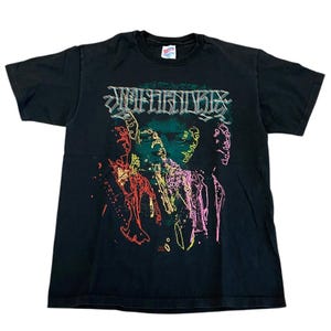 Vintage Jimi Hendrix Are You Experted T-Shirt Rock Band Tee 90er Jahre