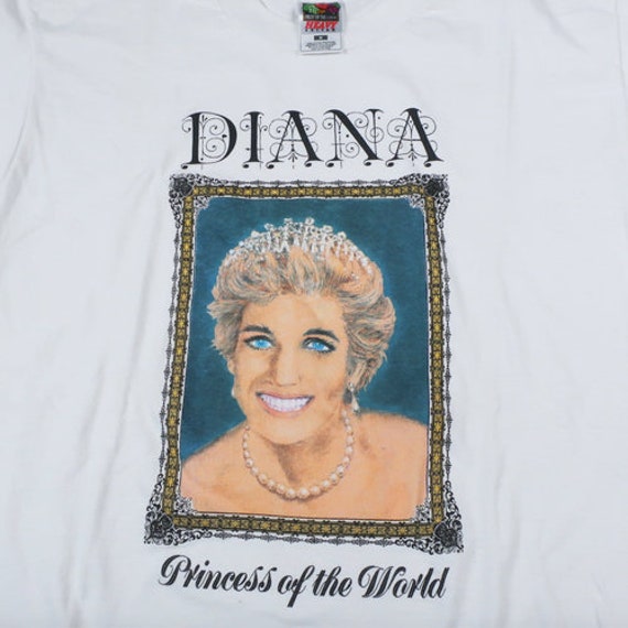 Vintage Princess Diana T-shirt Princess of the Wor