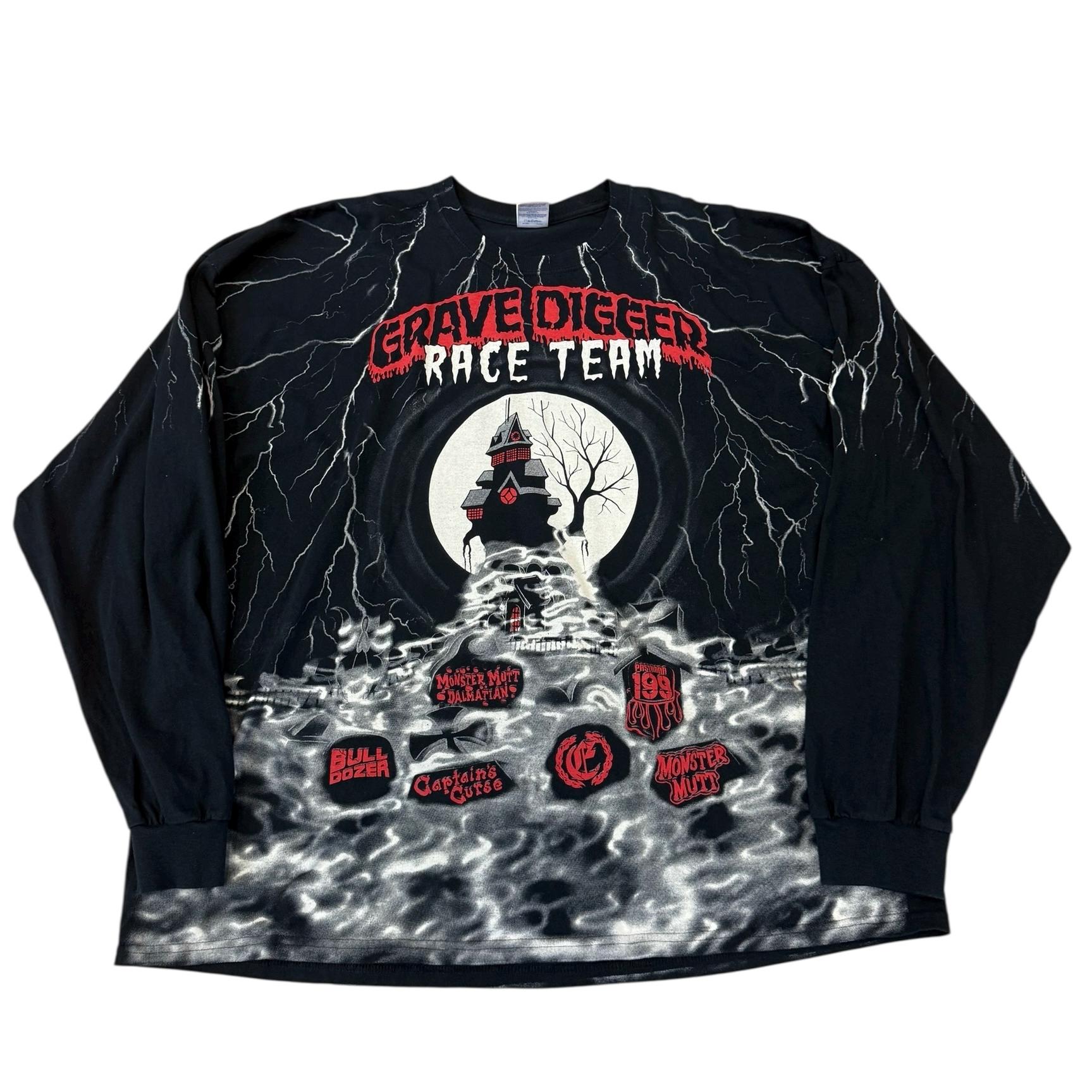 Vintage Grave Digger T Shirt - Etsy