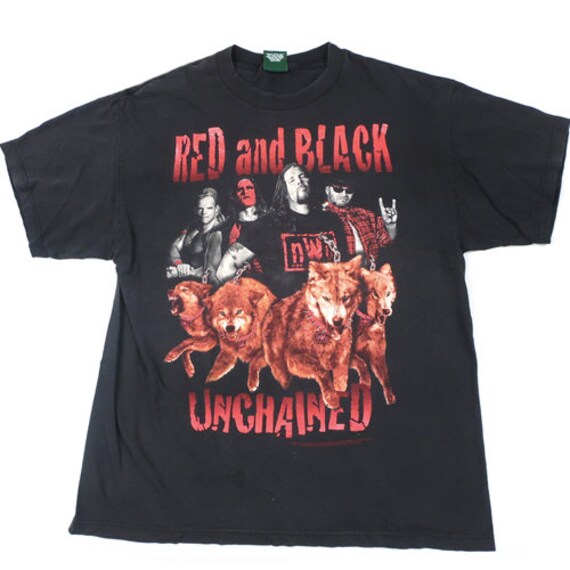 nwo red and black shirt