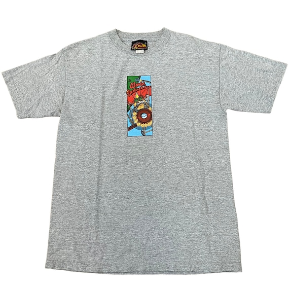 トップス 90s World Industries Tee Vintage 90s World Industries Skateboards Red T-shirt Sz M | eBay