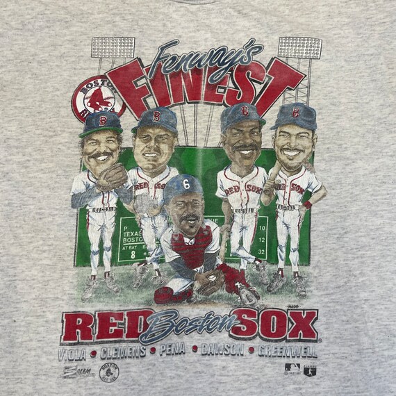 Vintage Boston Red Sox Fenway Finest 1993 Caricature T-shirt