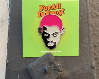 ForAllToEnvy &quot;Bad as I wanna be&quot; Lapel Pin Dennis Rodman