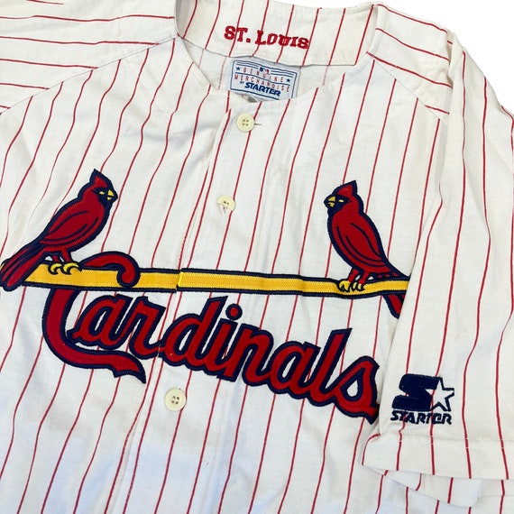 Vintage St Louis Cardinals Starter Jersey Mlb Baseball 90s