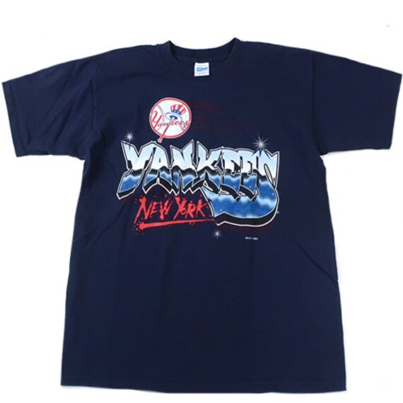 Vintage NY Yankees Graffiti T-shirt New York Mlb B
