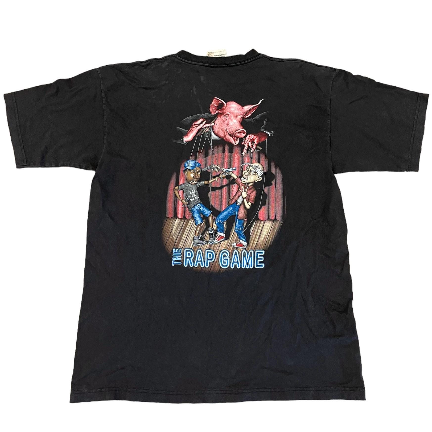 Vintage the Rap Game Ecko Unlimited T-shirt 90s Streetwear 