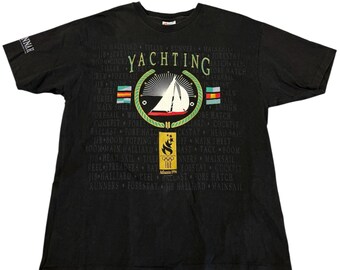 Vintage Olympics Atlanta 1996 Yachting T-shirt Sz XL