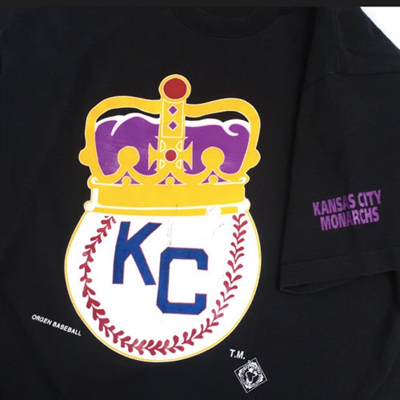 Vintage Kansas City Monarchs T-shirt Baseball 90s - image 2