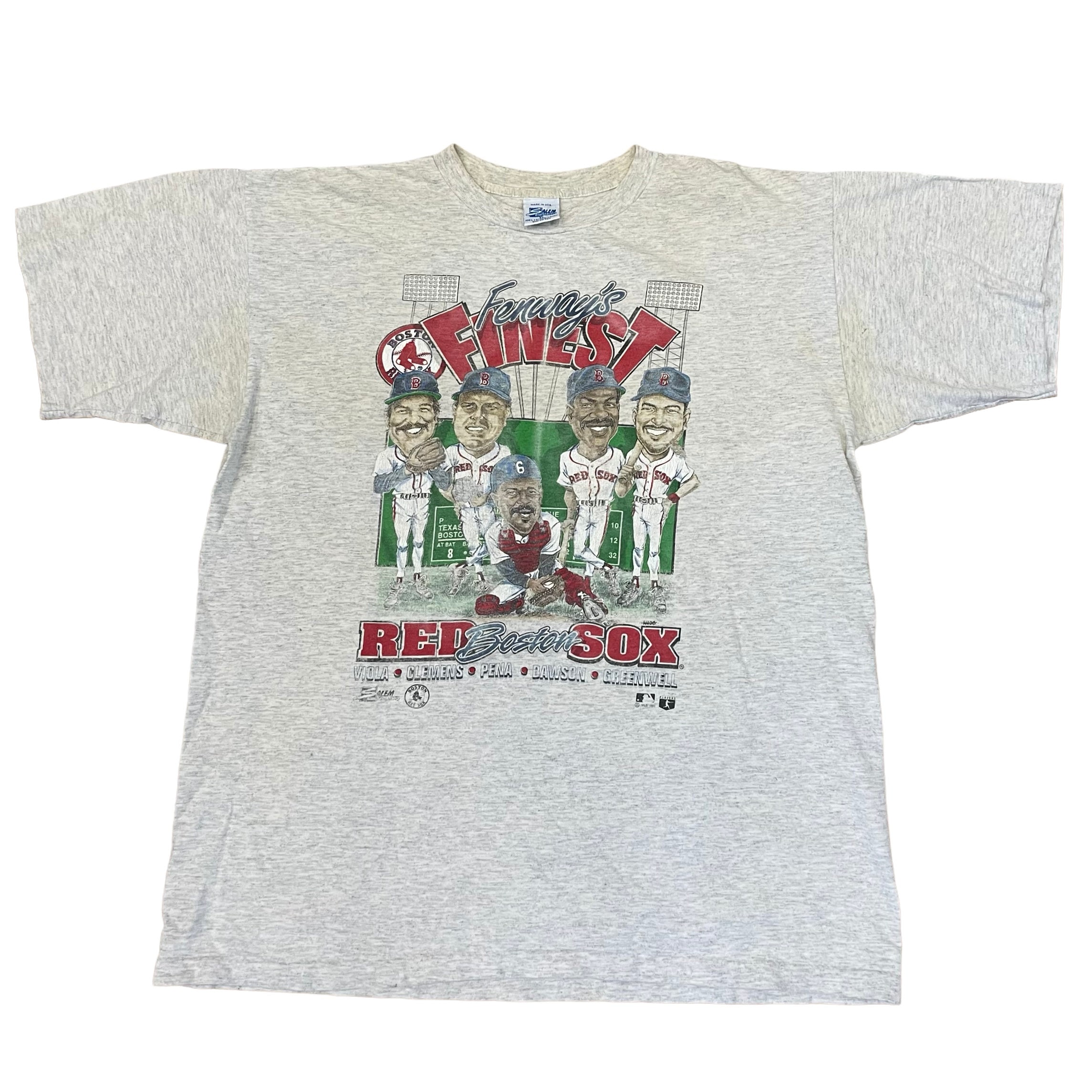 Vintage Boston Red Sox Fenway Finest 1993 Caricature T-shirt