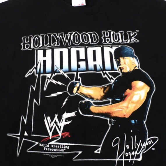 Vintage Hollywood Hogan T-Shirt WWE WWF 2000s Wres