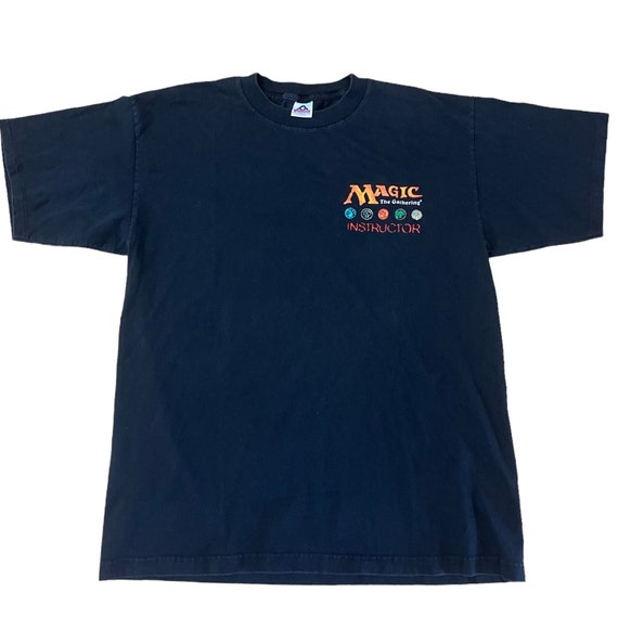 Vintage Magic the Gathering Instructor 90s T-shirt - Etsy
