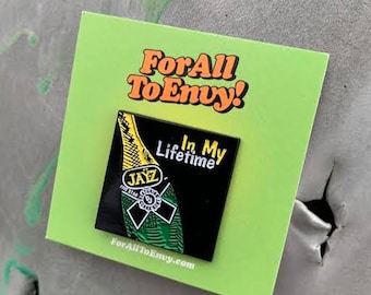 ForAllToEnvy "In My Lifetime" Lapel Pin Jay-Z