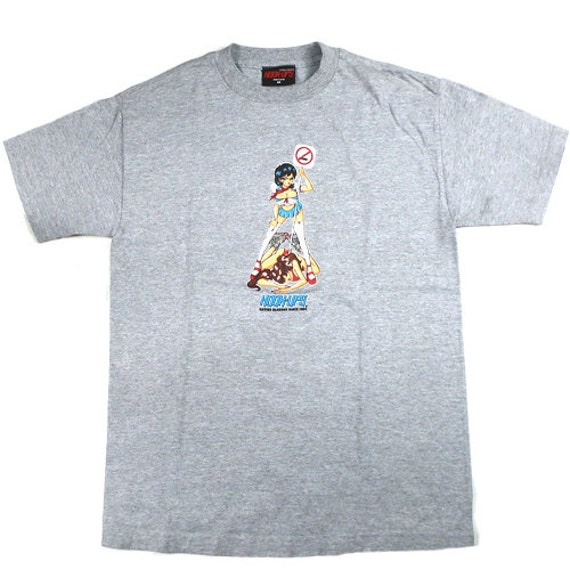 Vintage Hook-ups T-shirt Skate Skateboard Jeremy Klein Hating 販売価格の低下 Jeremy Klein HOOK UPS KANEDA T-Shirt Tシャツ/カットソー(半袖/袖なし)